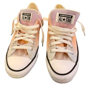 Converse Chuck Taylor All Star Low Top Ombre Pink Orange 567909F Womens 8